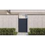 Voir la diapositive 2 : Habitat et Jardin Portillon aluminium  Marc  - 101.2 x 155.9 cm - Gris