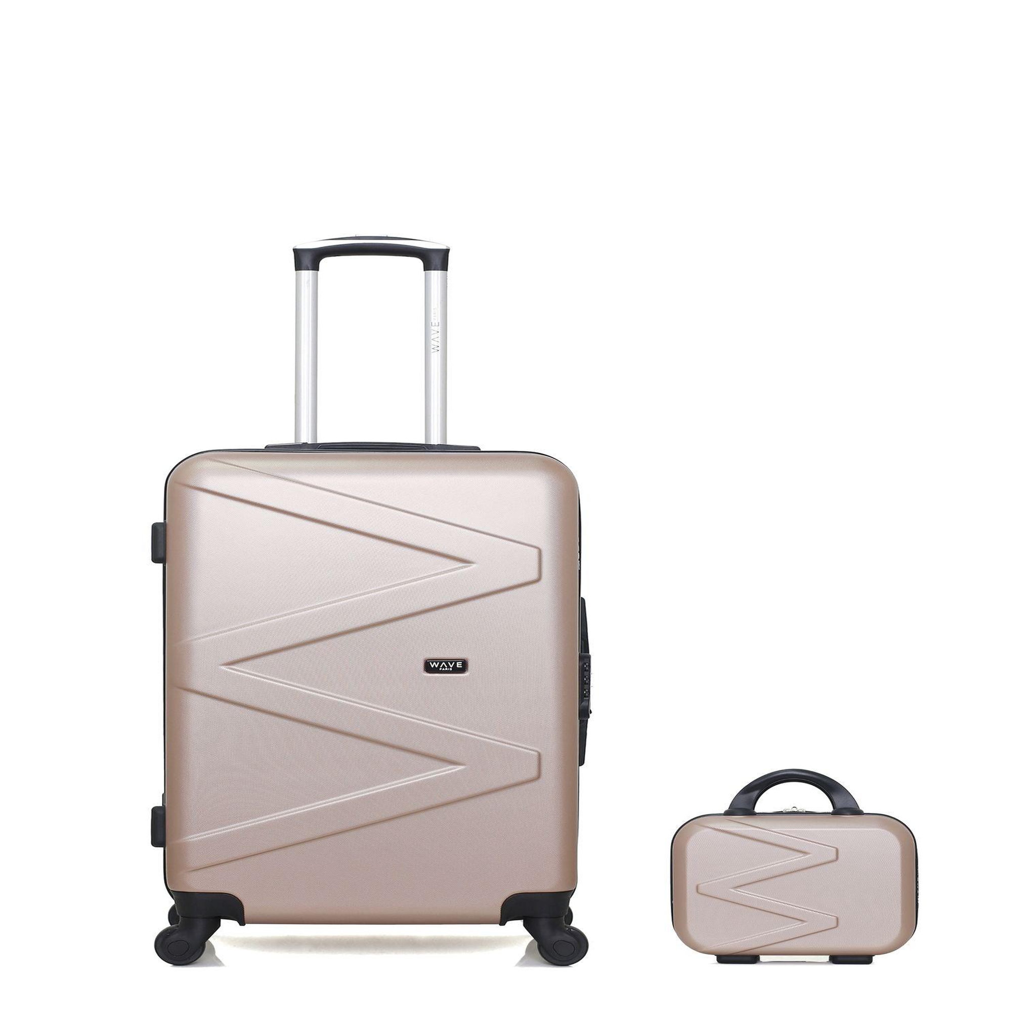WAVE PARIS WAVE PARIS - Lot de 2 - Valises Grand Format et Vanity AMAZONE