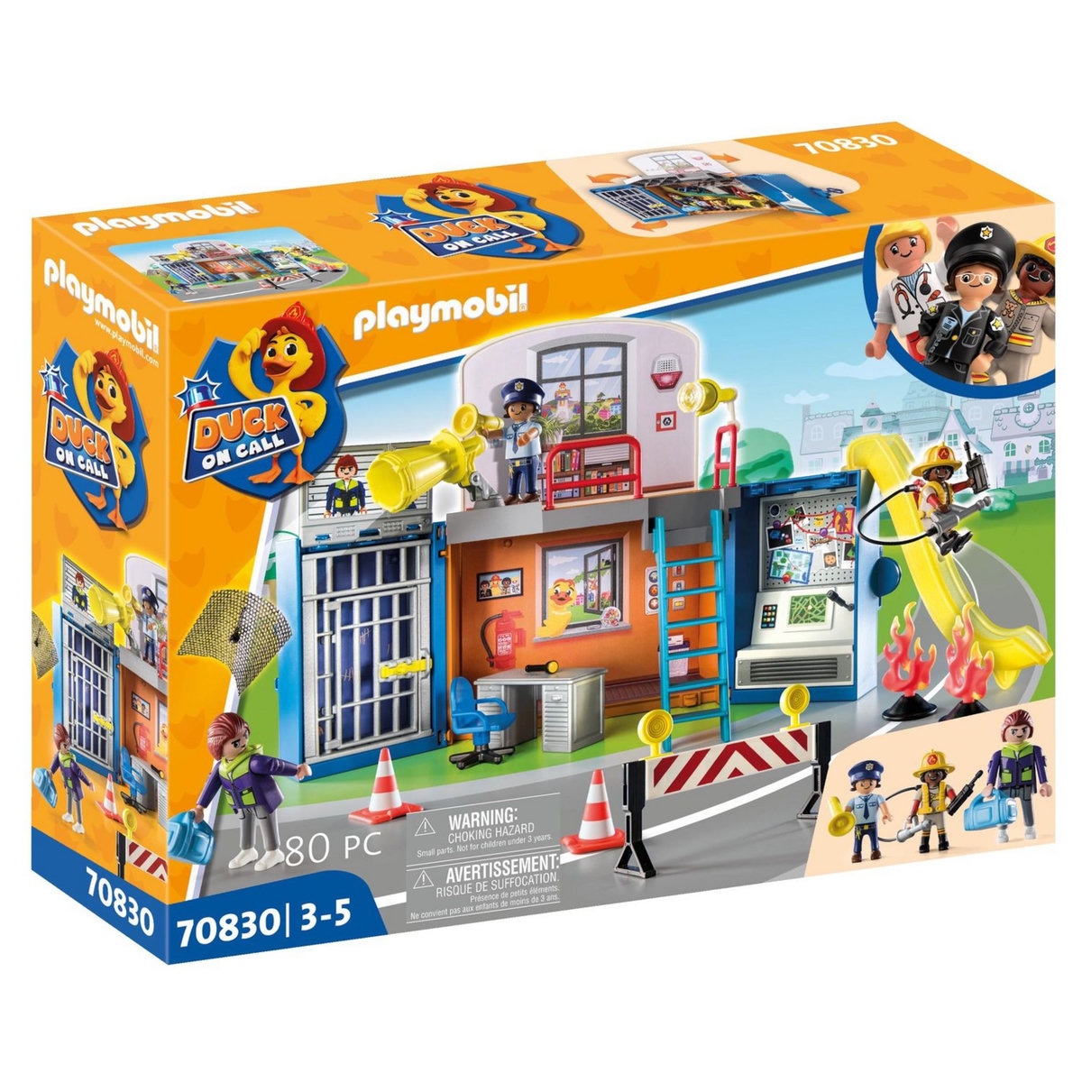 PLAYMOBIL Duck on call 70830 Centre d'opération mobile