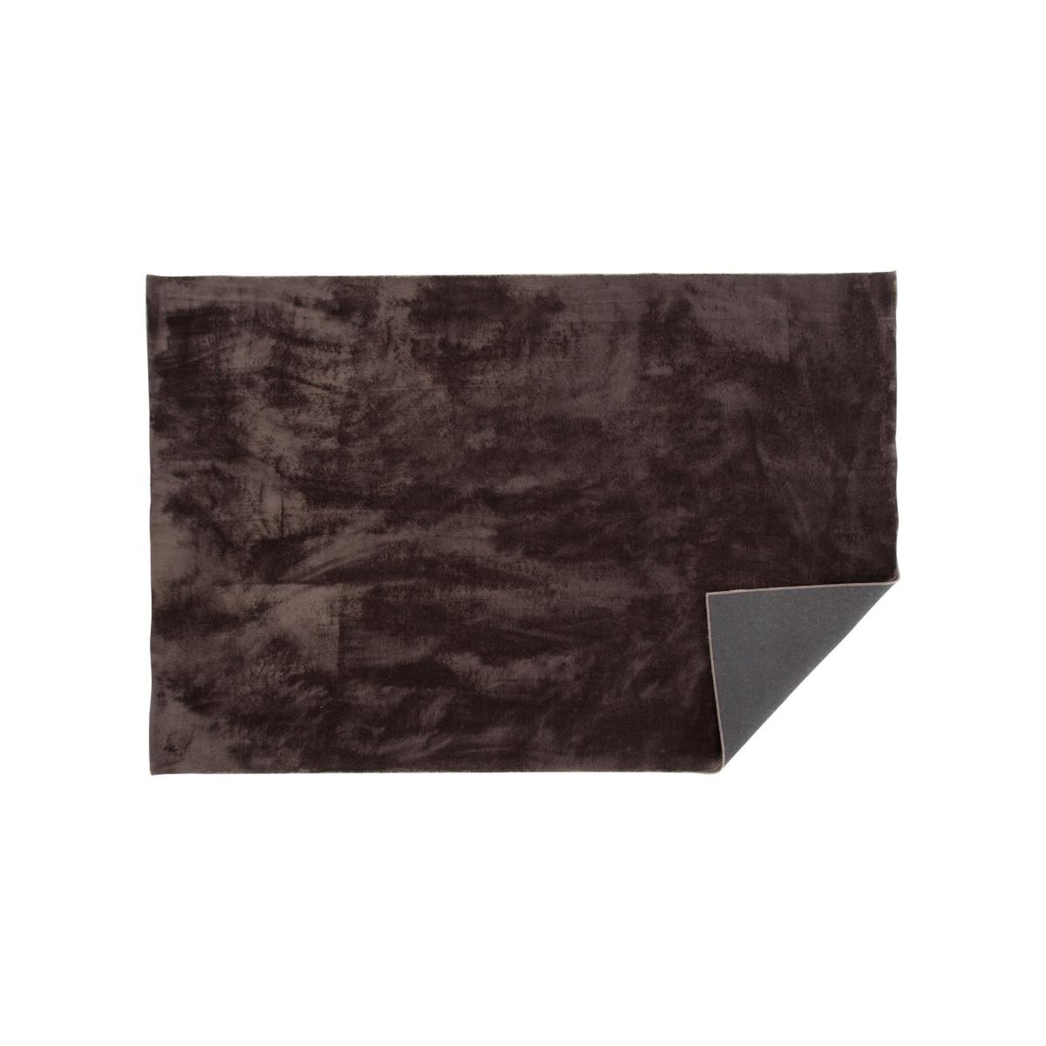 Voir la diapositive 2 : Paris Prix Tapis déco  blanca  200x300cm marron