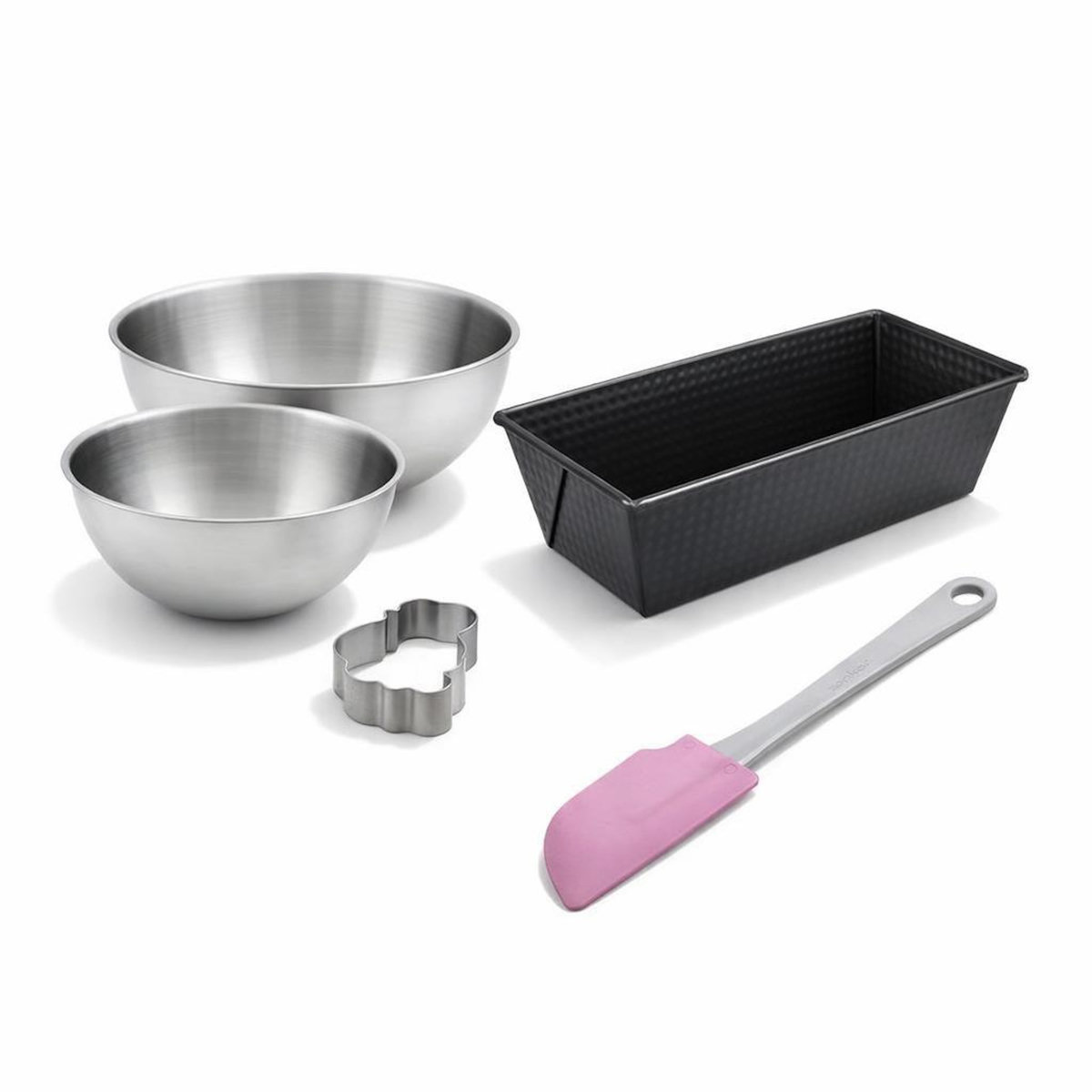 ZENKER Set de 4 ustensiles de pâtisserie moule à gâteaux bol et spatule Zenker Haribo