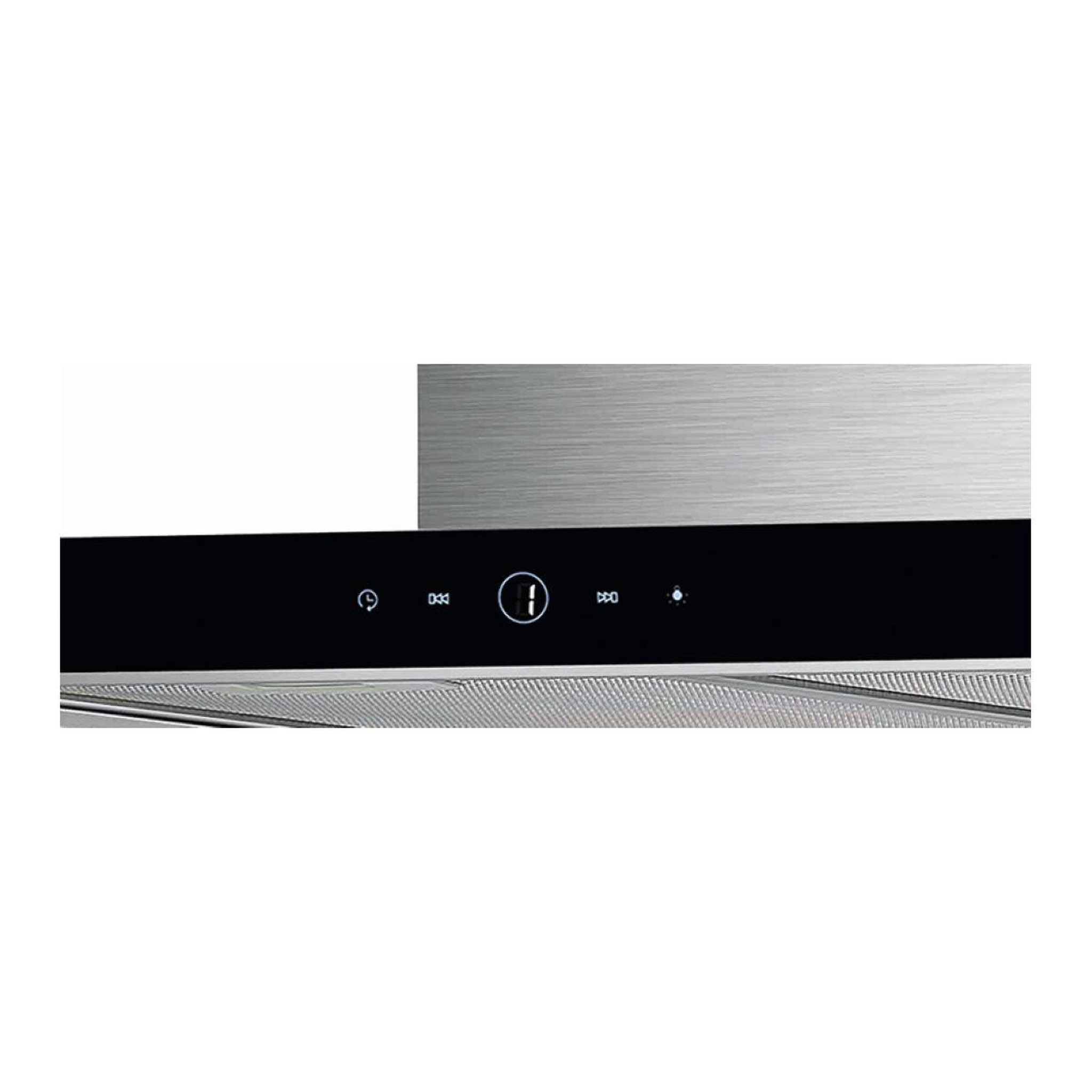 Voir la diapositive 4 : faber Hotte décorative murale TSPG 600 INOX/VERRE NOIR