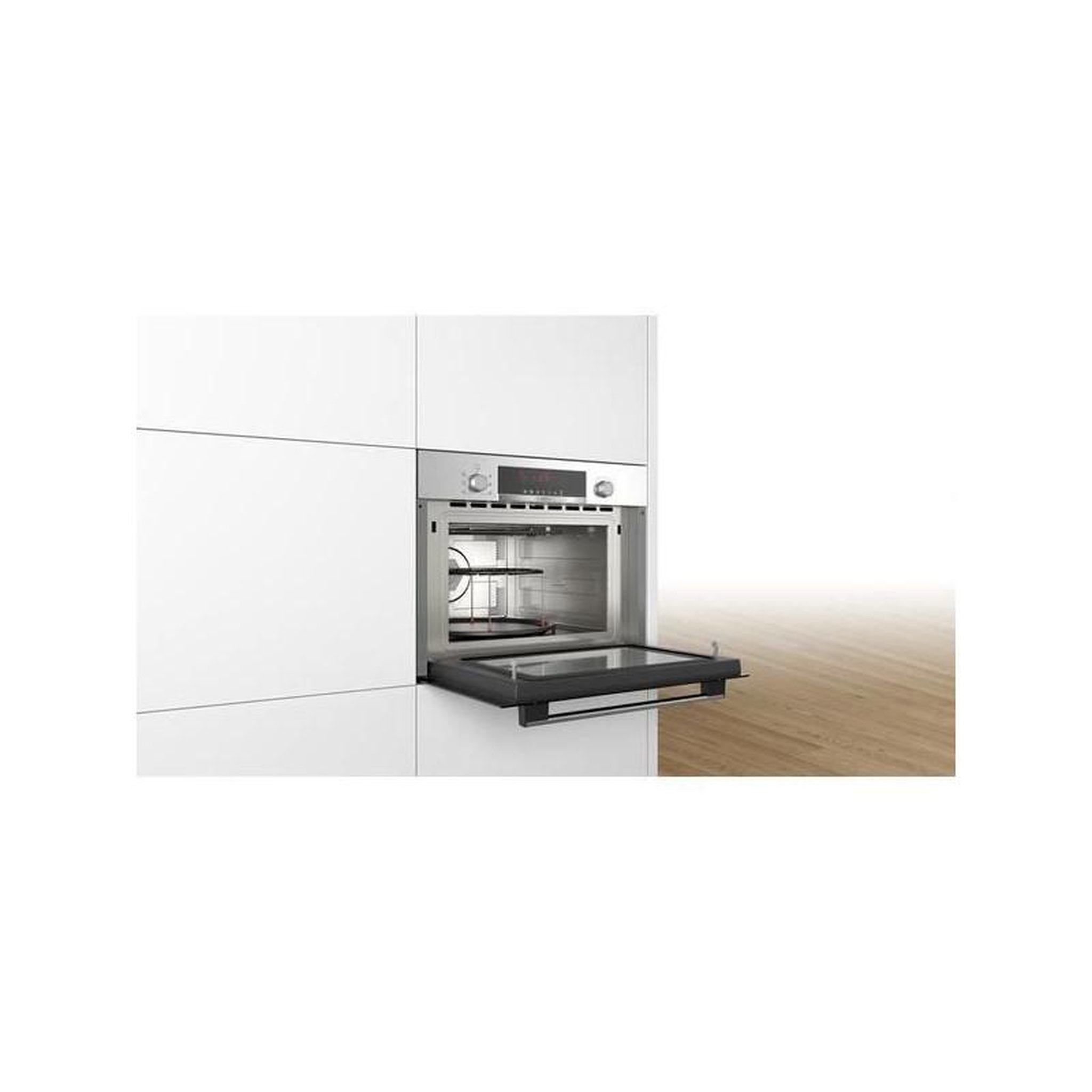 Voir la diapositive 4 : BOSCH Micro-ondes gril encastrable 44l 900w inox - CMA583MS0