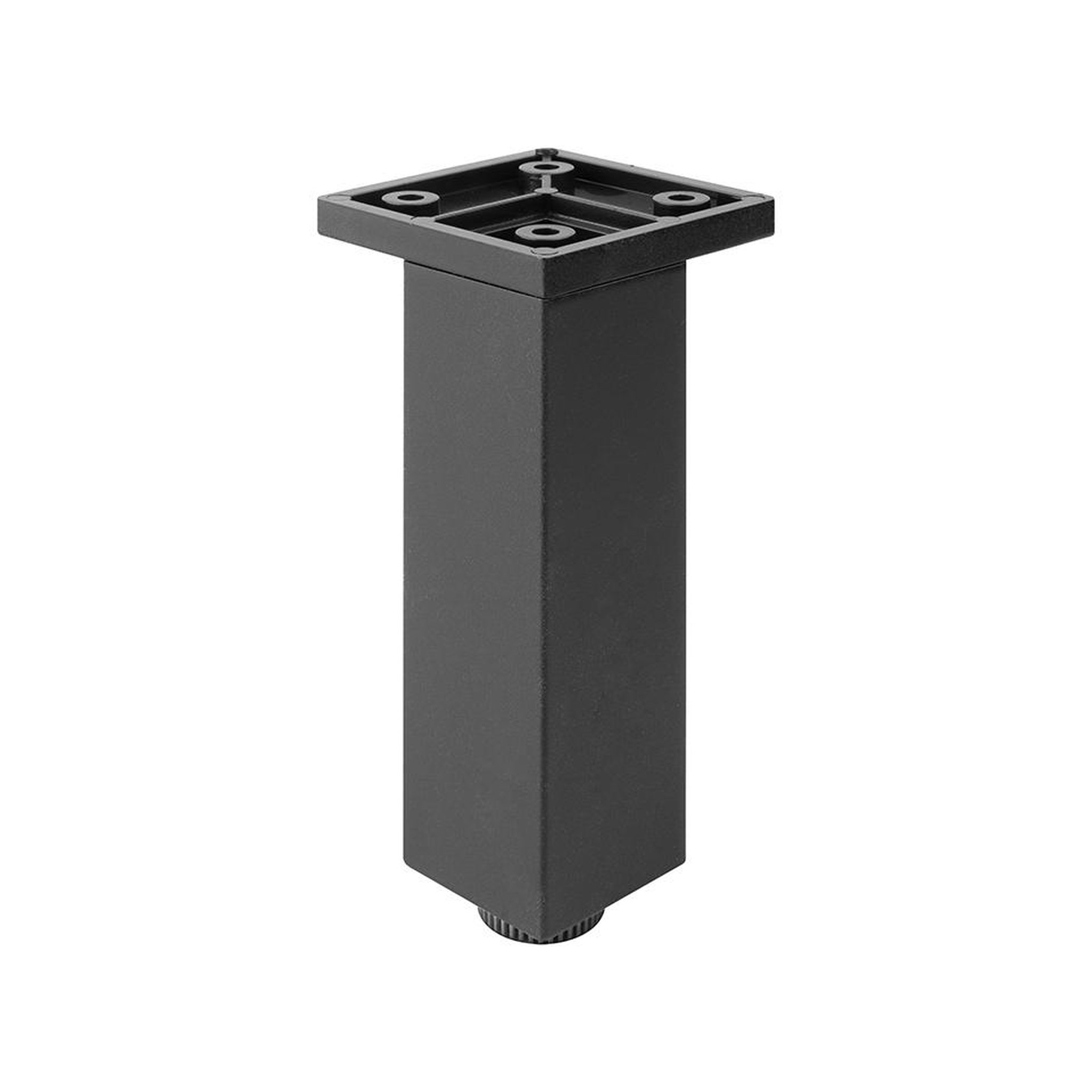 CENTRALE BRICO Pied de meuble fp003 100 mm réglable noir mat