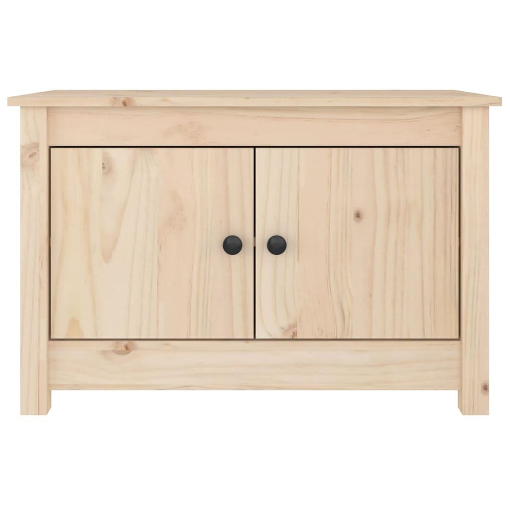 Voir la diapositive 5 : VIDAXL Armoire a chaussures 70x38x45,5 cm Bois de pin massif