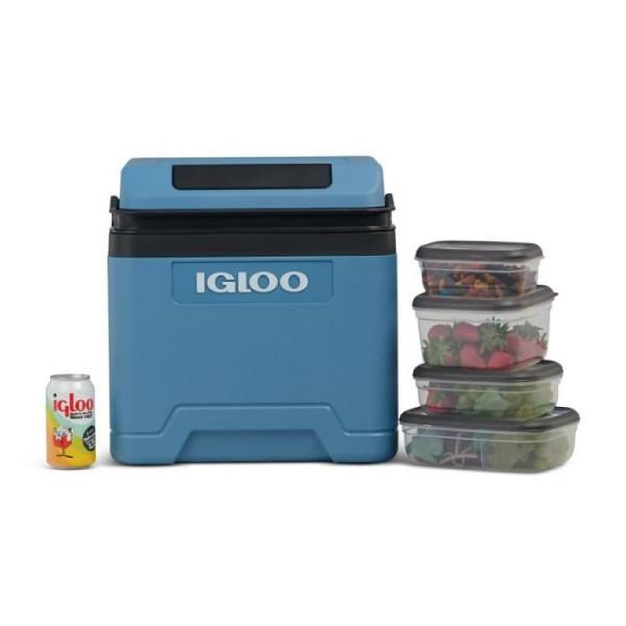 Voir la diapositive 5 : IGLOO Glaciere   électrique - IGLOO - IE25DC - 12 V - Modern bleu - 24 L