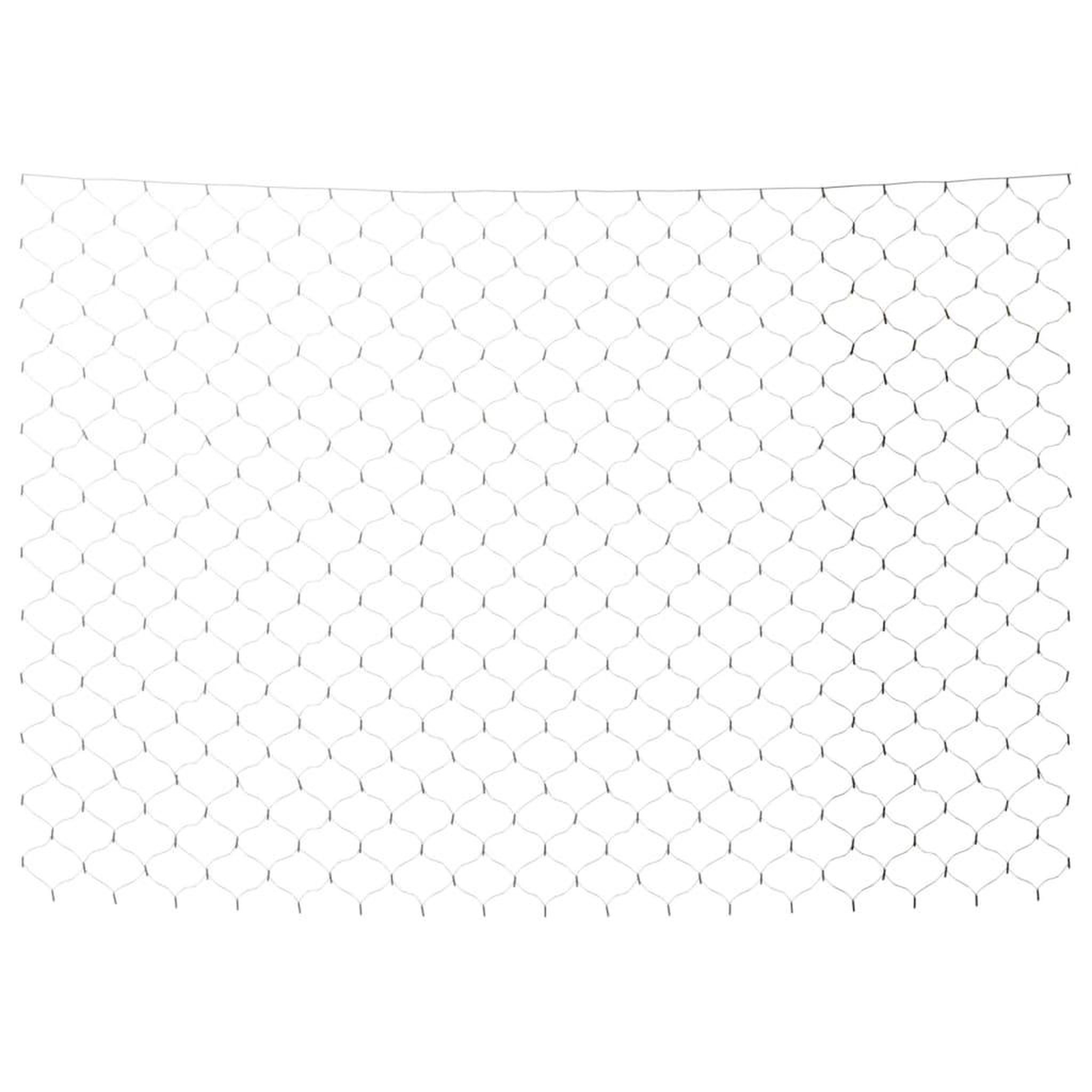 Voir la diapositive 2 : VIDAXL Filet lumineux blanc froid de Noël 3x3 m 306 LED Int/ext