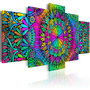 Voir la diapositive 1 : Paris Prix Tableau Imprimé  Mandala : Peacock Feathers