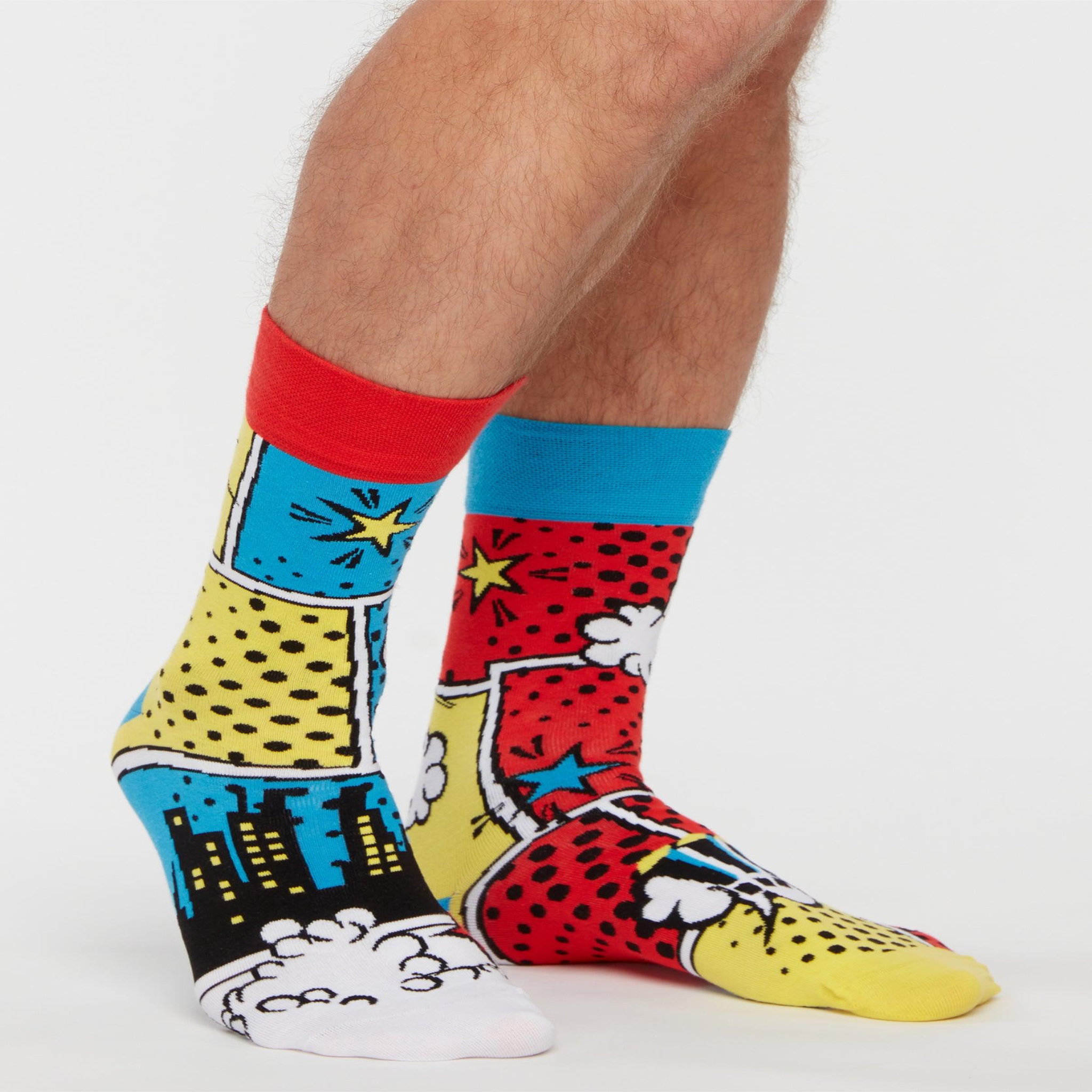Voir la diapositive 2 : DEDOLES Chaussettes bandes dessinées
