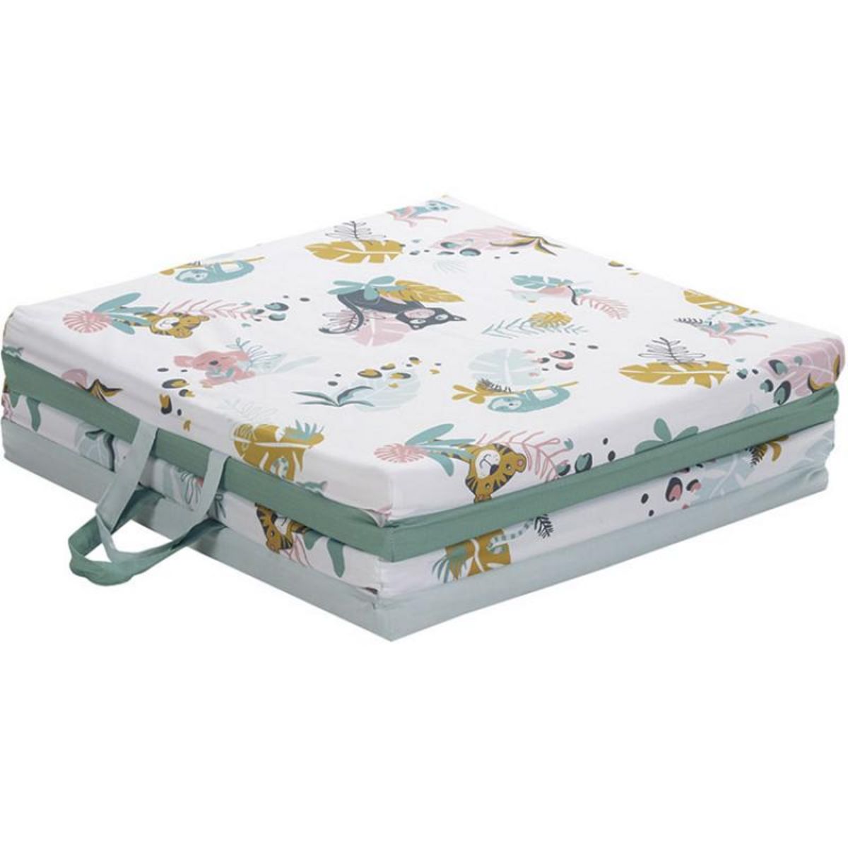 TINEO Tapis malin Jungle Buddies 3 en 1 - 120x120 cm