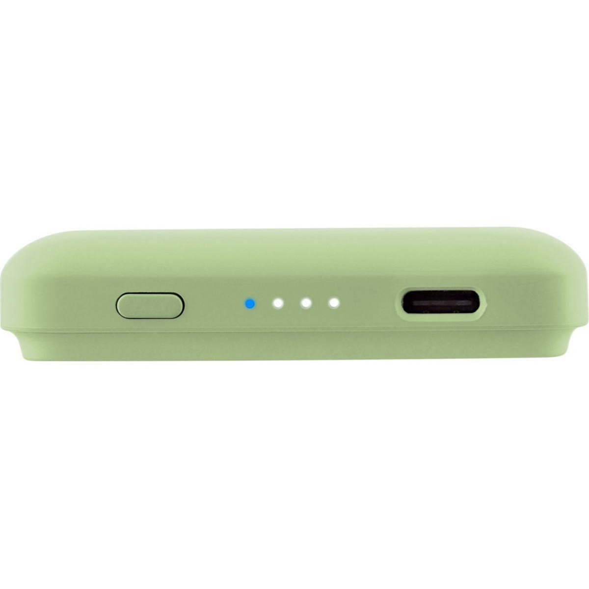 TNB Batterie externe 5000 mAh MagSafe vert