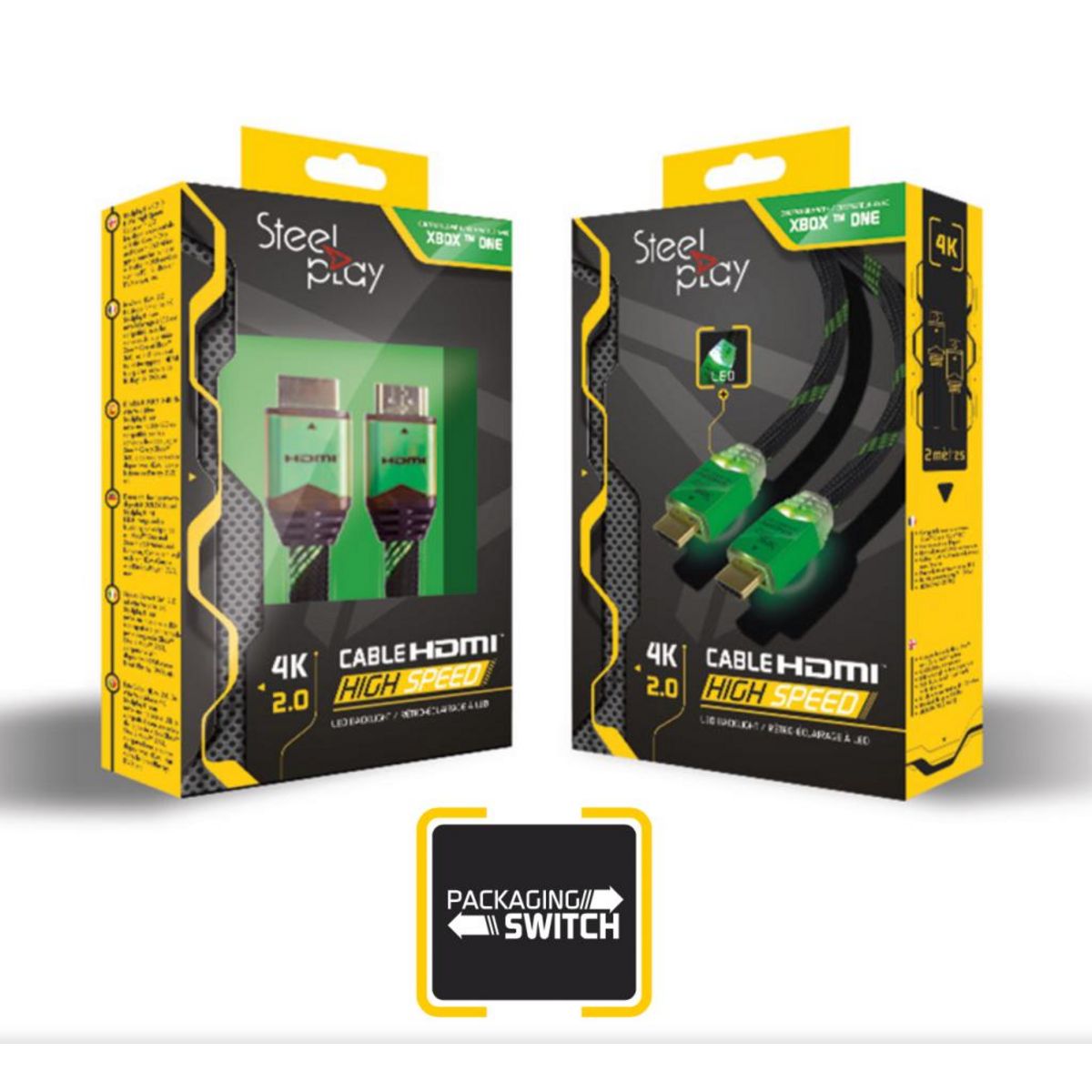 Cable 4K 2.0 HDMI High Speed Ultra HD LED XBOX ONE