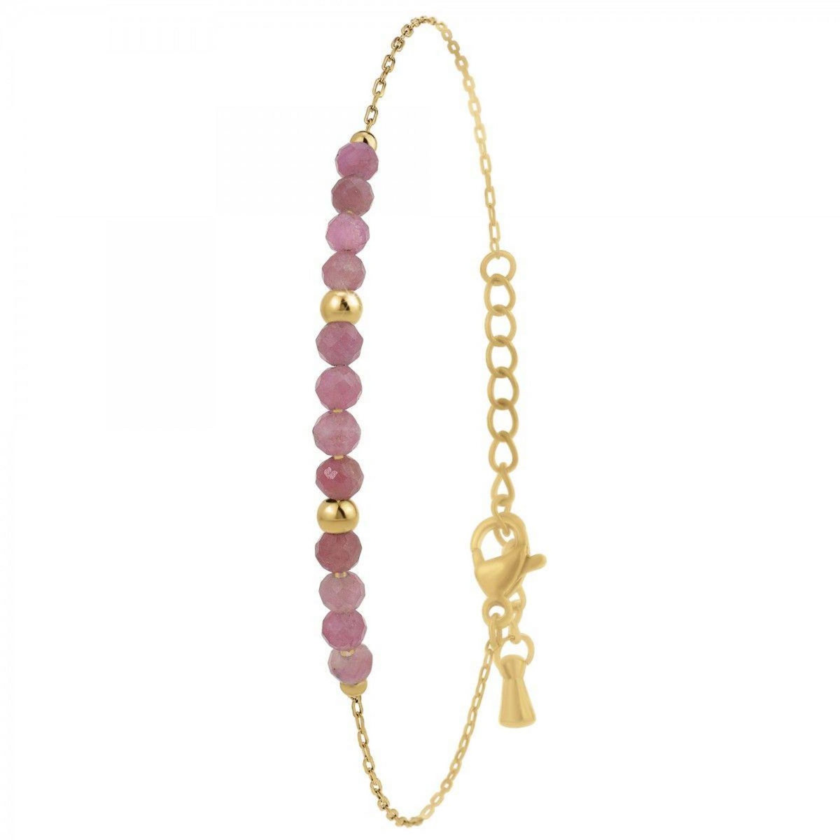 SC BOHEME Bracelet SC Bohème orné de tourmaline rose