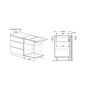 Voir la diapositive 4 : Neff Table de cuisson induction 71cm 7400w 4 feux - V57THQ4L0