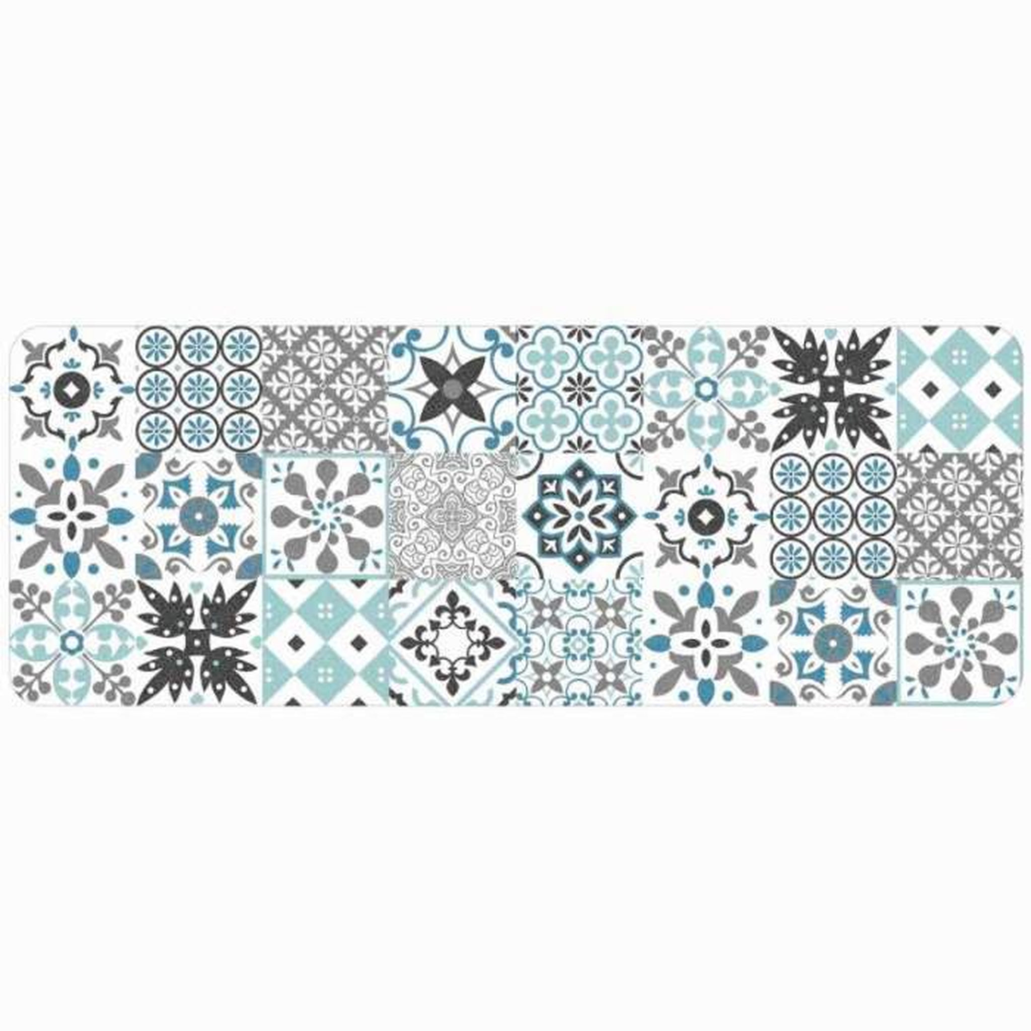 Voir la diapositive 1 : Paris Prix Tapis Déco Rectangle  Salou  45x120cm Bleu
