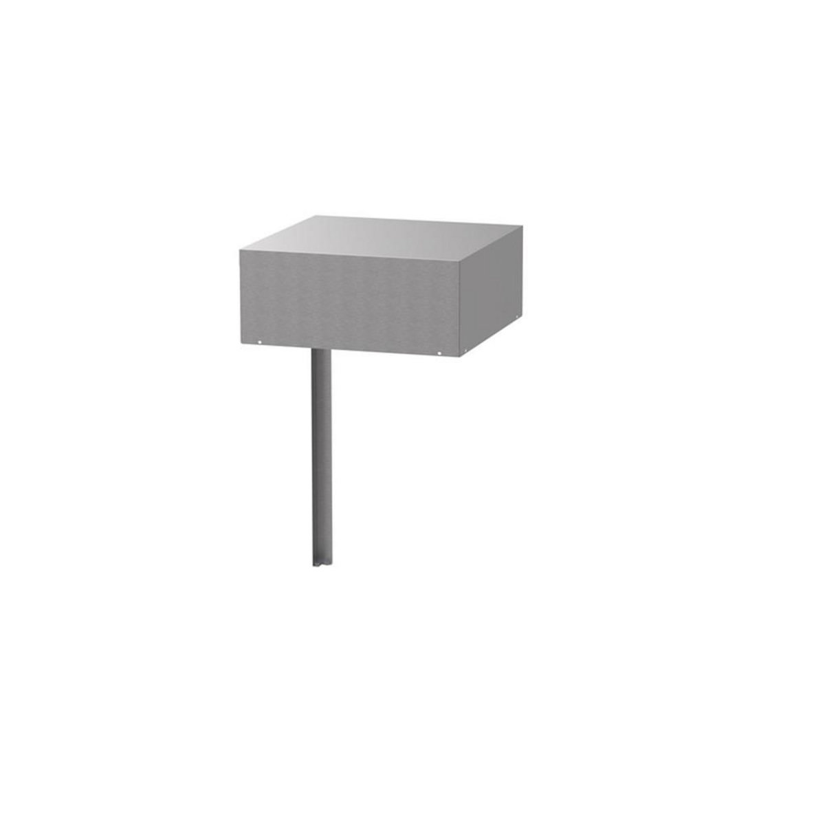 Le marquier Angle de cuisine en inox satiné - 55 x 55 x 92 cm