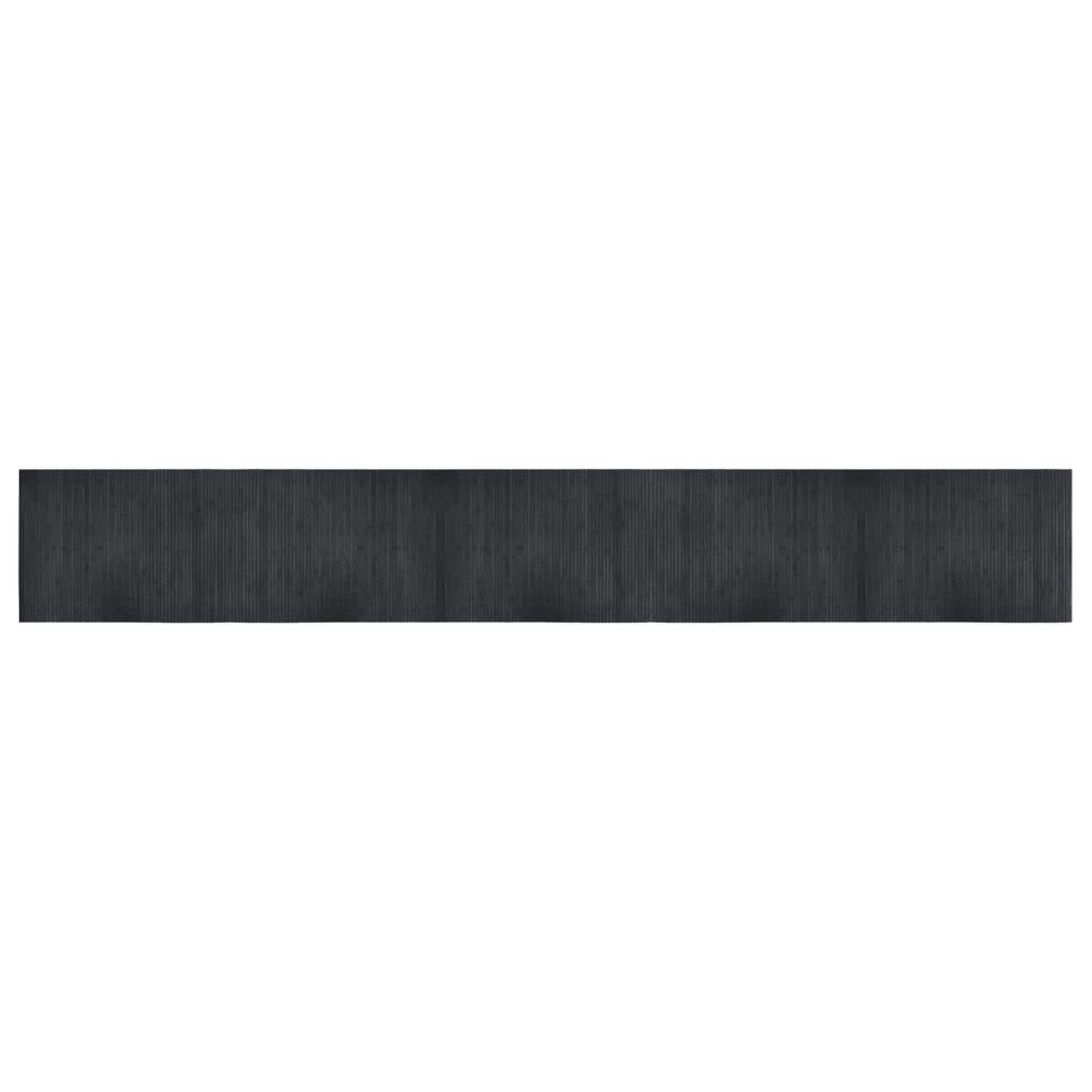 Voir la diapositive 2 : VIDAXL Tapis rectangulaire gris 70x500 cm bambou