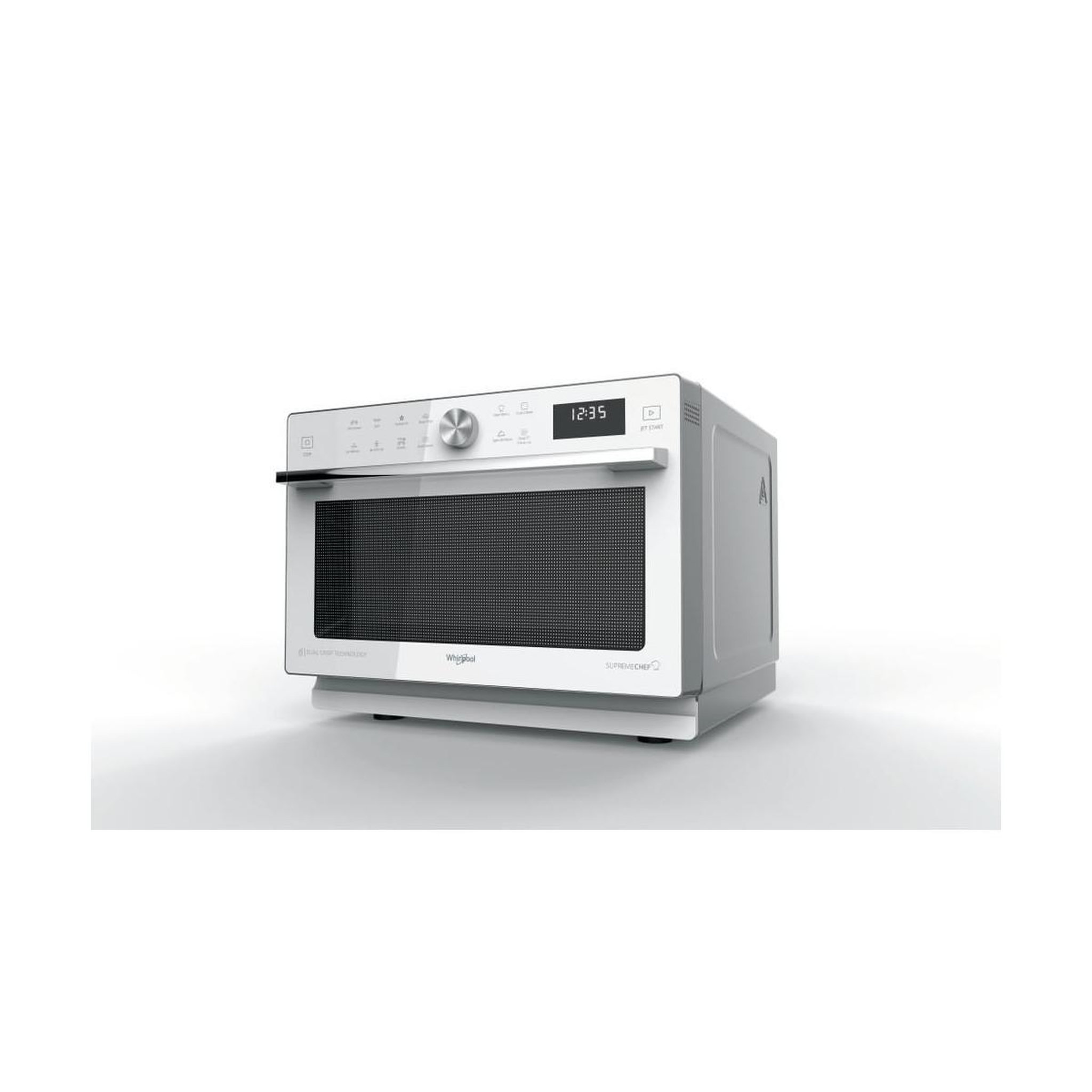 Voir la diapositive 2 : Whirlpool Four à micro-ondes combiné Whirlpool MWSC 933 SW blanc