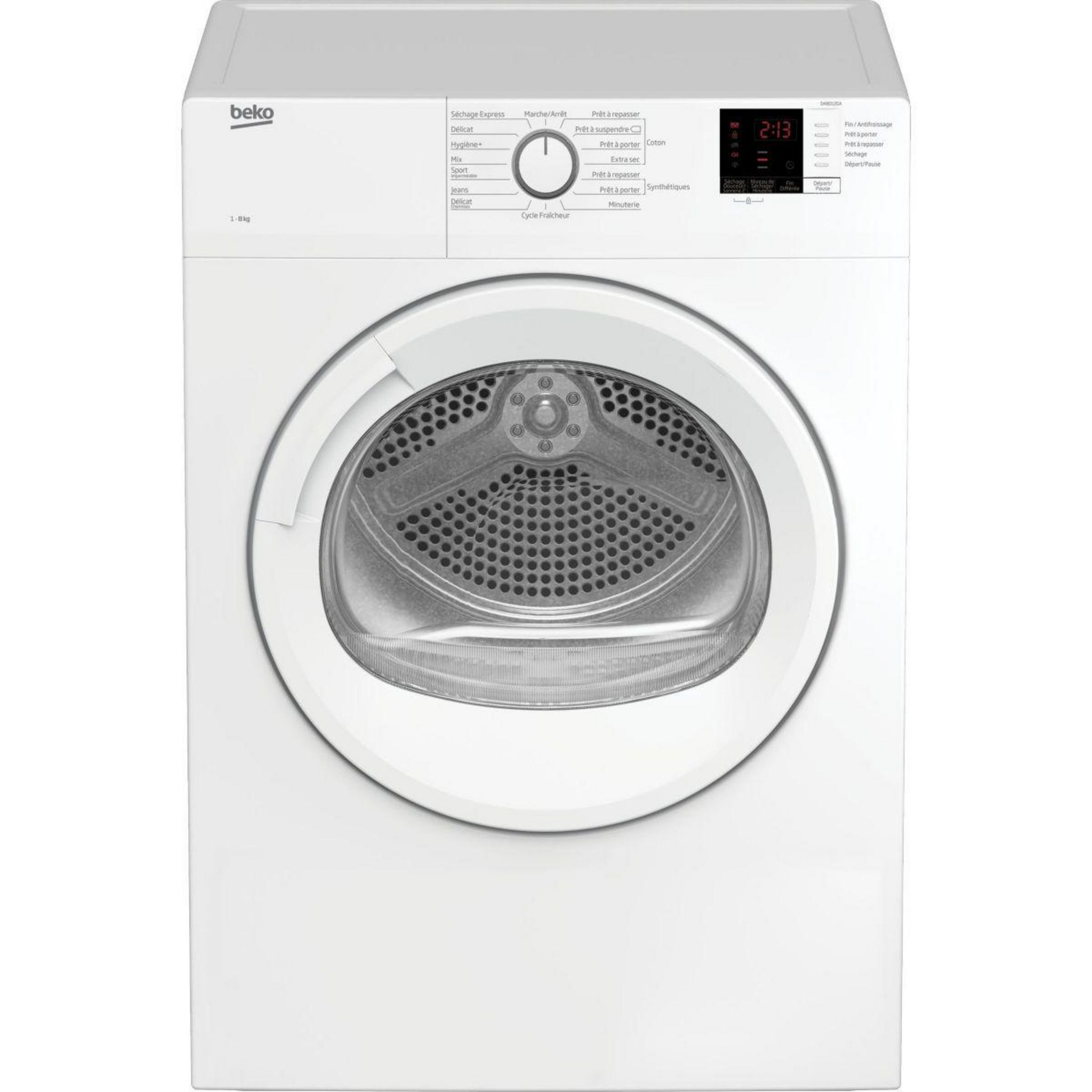 Beko Sèche linge à évacuation DA8013PA