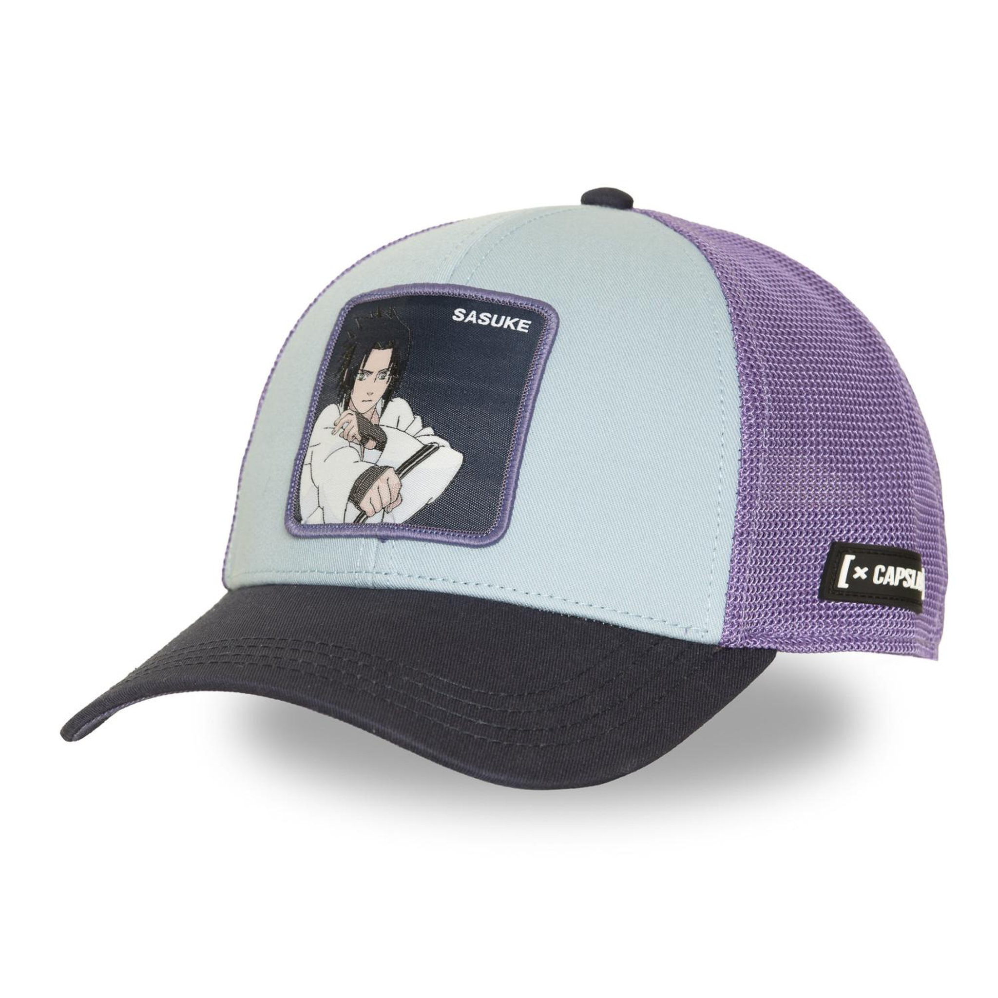 Voir la diapositive 1 : CAPSLAB Casquette baseball premium avec filet naruto shippuden sasuke