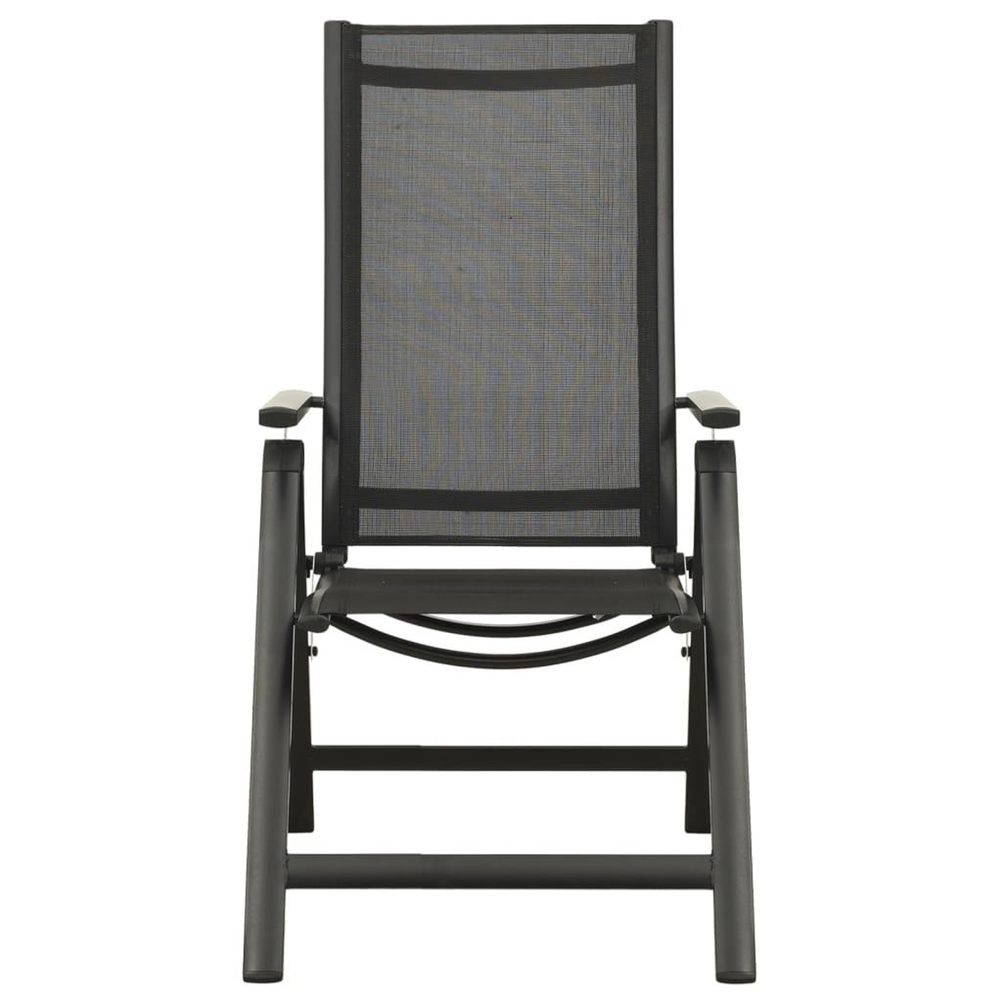 Voir la diapositive 5 : VIDAXL Ensemble de bistro 5 pcs noir et anthracite