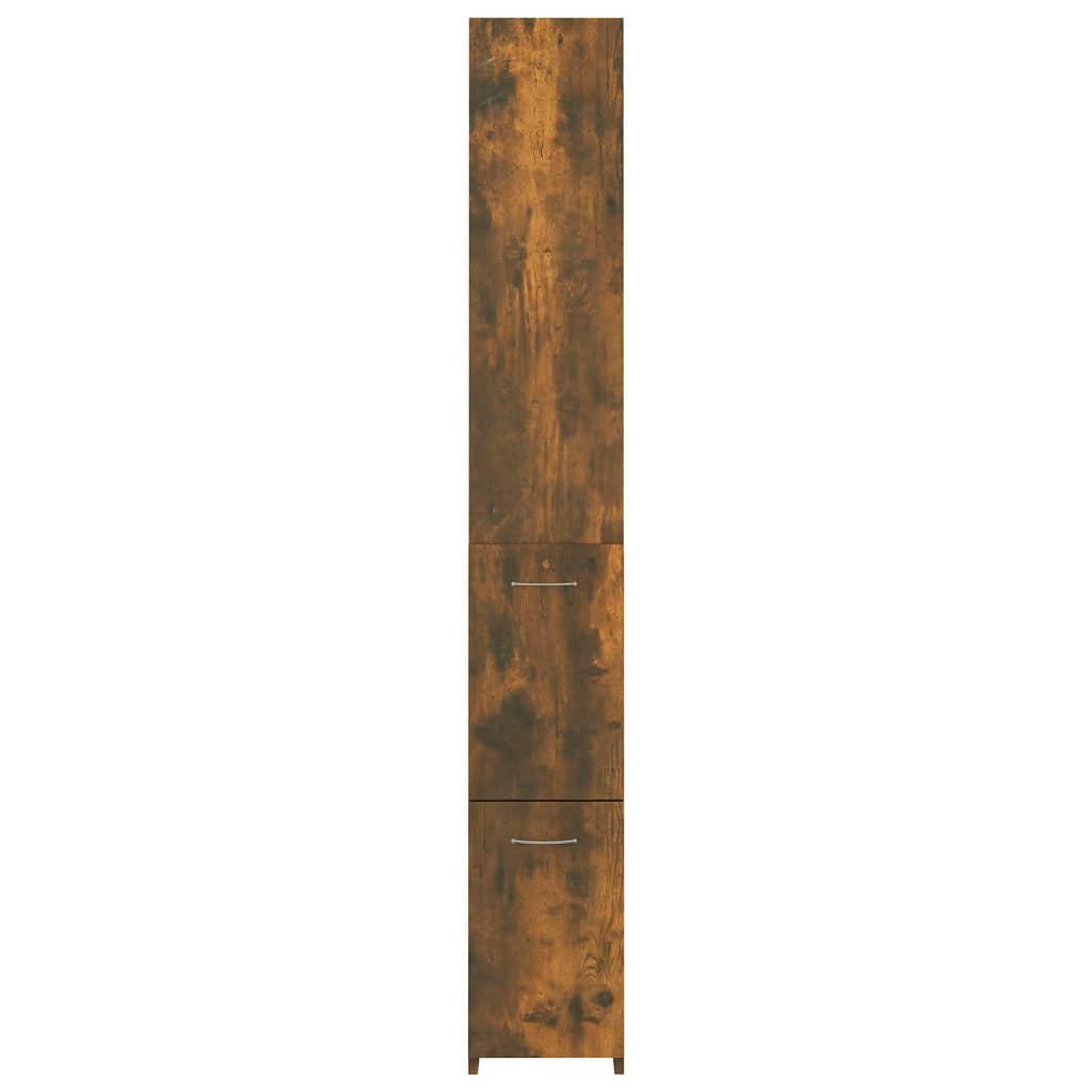 Voir la diapositive 5 : VIDAXL Armoire de bain chene fume 25x26,5x170 cm bois d'ingenierie