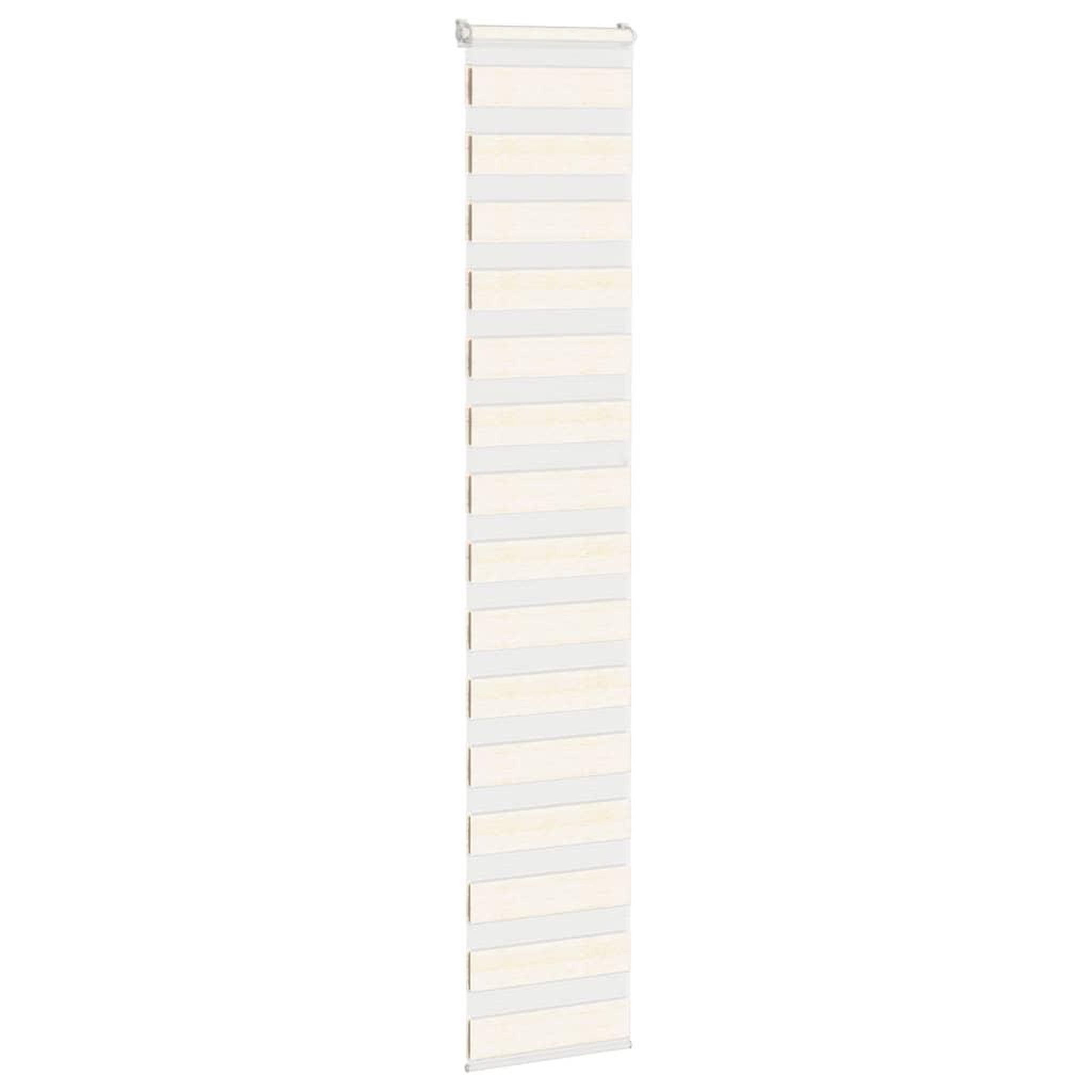 Voir la diapositive 3 : VIDAXL Store zebre beige marbre largeur du tissu 35,9 cm polyester