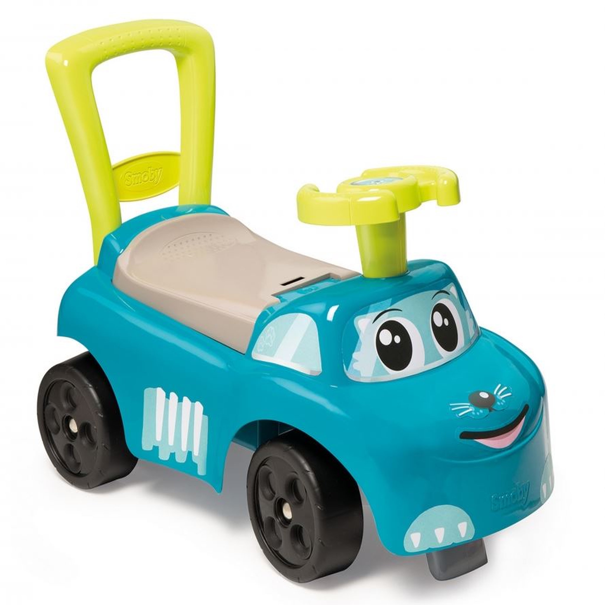 Voir la diapositive 1 : SMOBY Porteur auto - bleu
