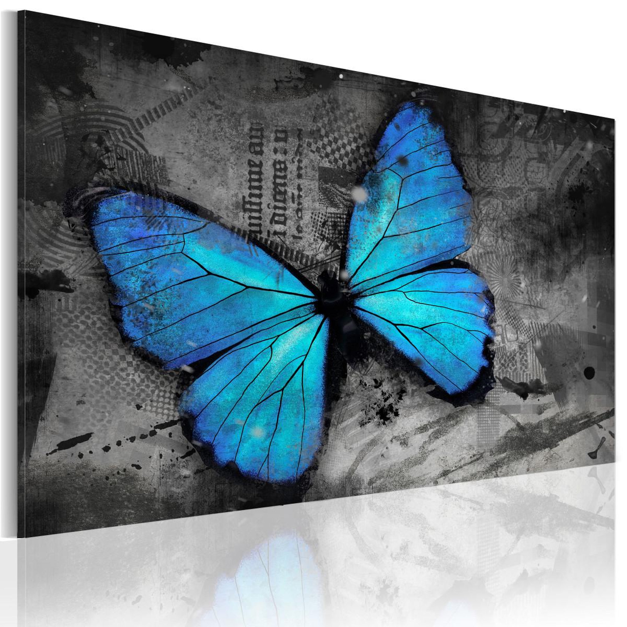 Paris Prix Tableau imprimé  etude d'un papillon. Coloris disponibles : Multicolore