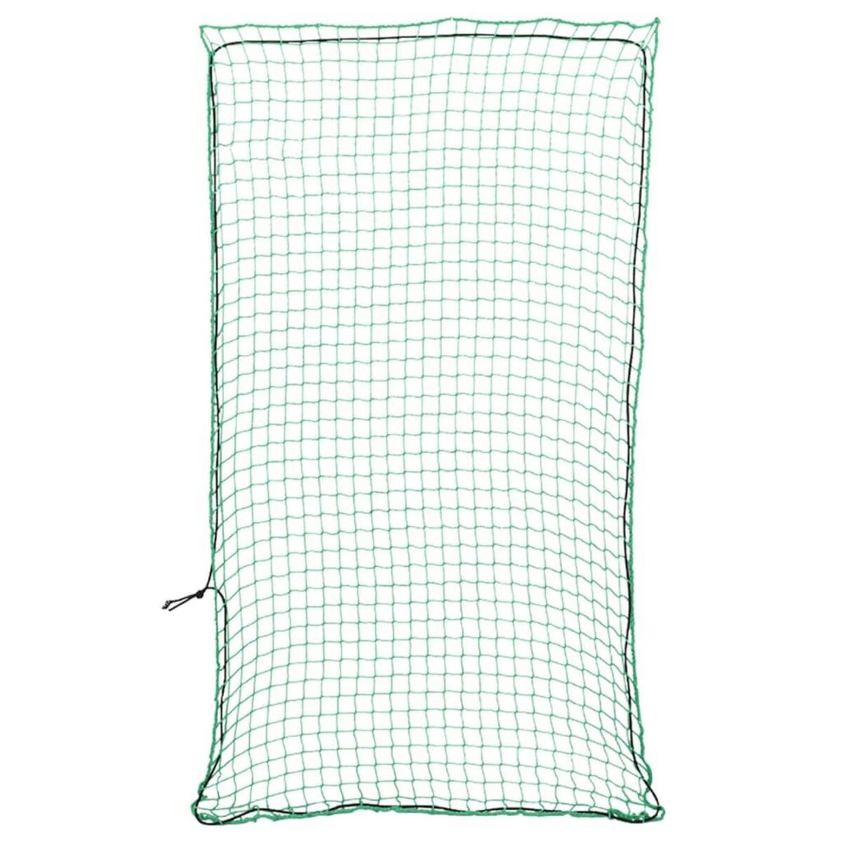 VIDAXL Filet pour remorque avec corde elastique vert 4,5x2,5 m PP