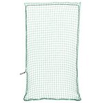 VIDAXL Filet pour remorque avec corde elastique vert 4,5x2,5 m PP