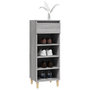Voir la diapositive 4 : VIDAXL Armoire a chaussures Sonoma gris 40x36x105 cm Bois d'ingenierie