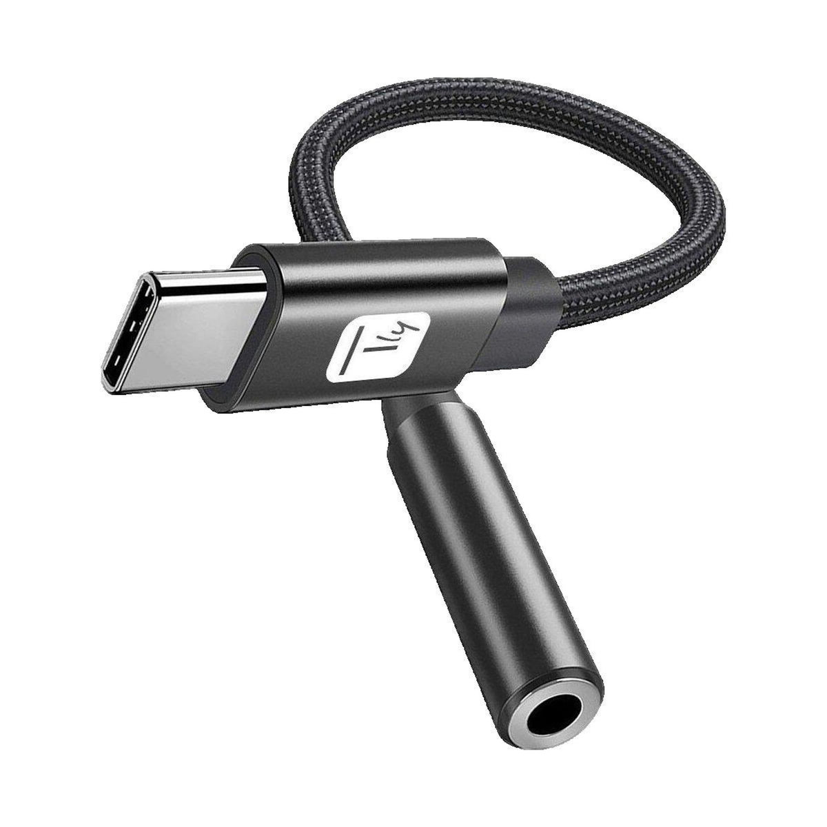 TECHLY Adaptateur audio Techly 8059018367973 USB-C jack 3,5 mm argent