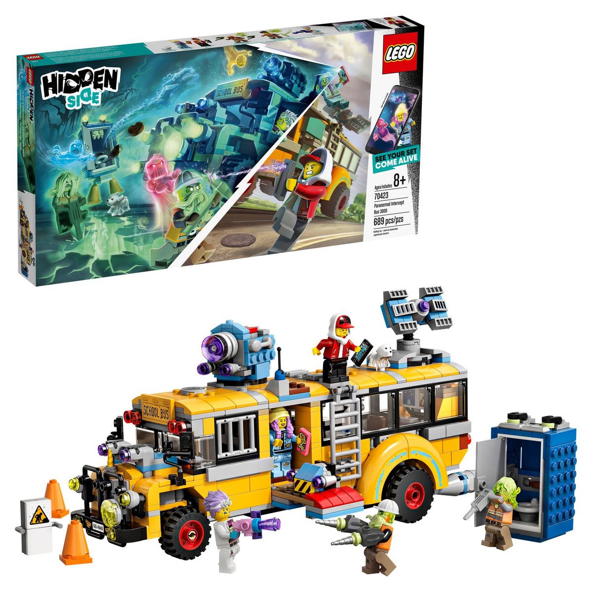 LEGO Hidden Side 70423 - Le bus scolaire paranormal