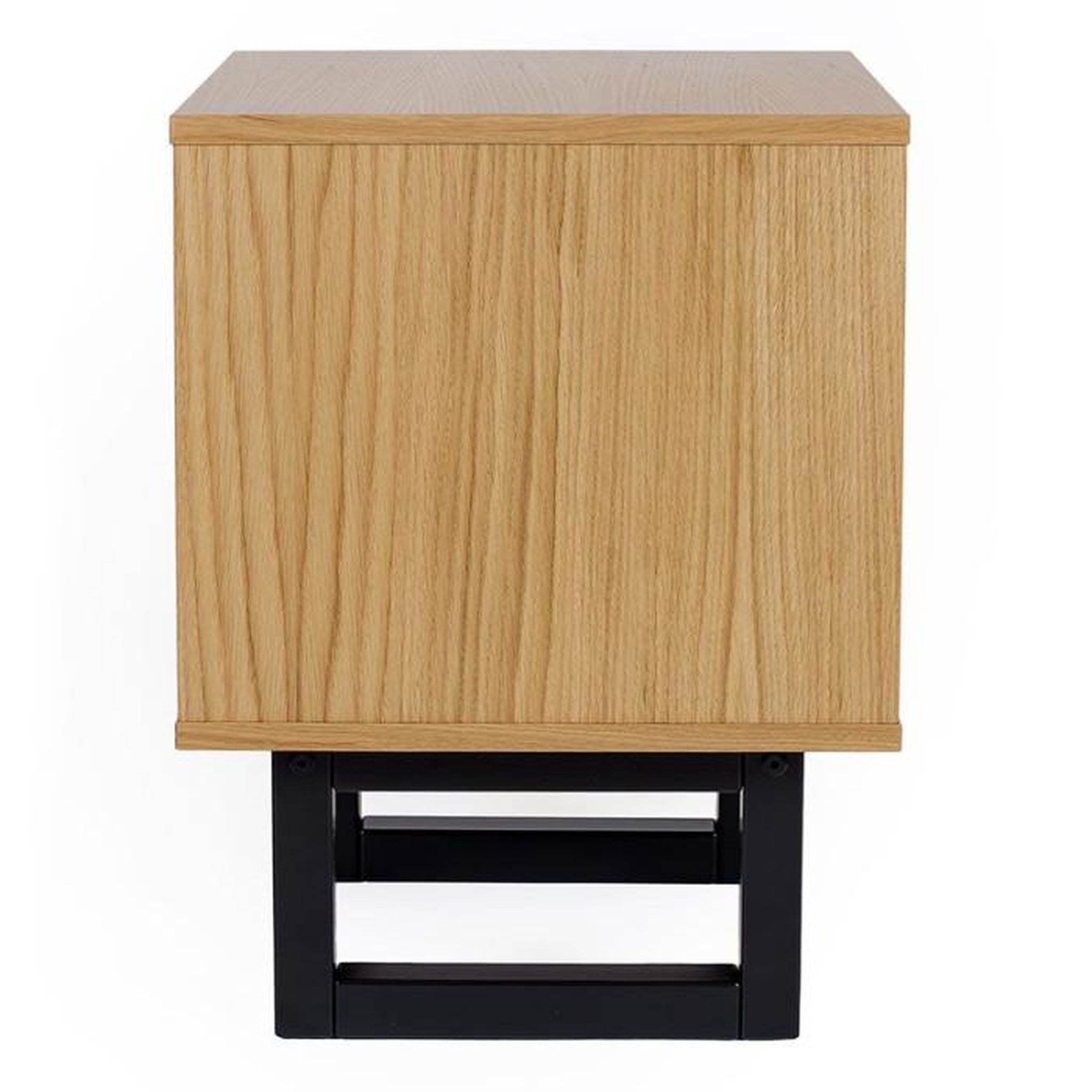 Voir la diapositive 3 : Paris Prix Table de Chevet Design en Bois  Camden  53cm Naturel