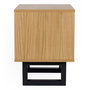 Voir la diapositive 3 : Paris Prix Table de Chevet Design en Bois  Camden  53cm Naturel