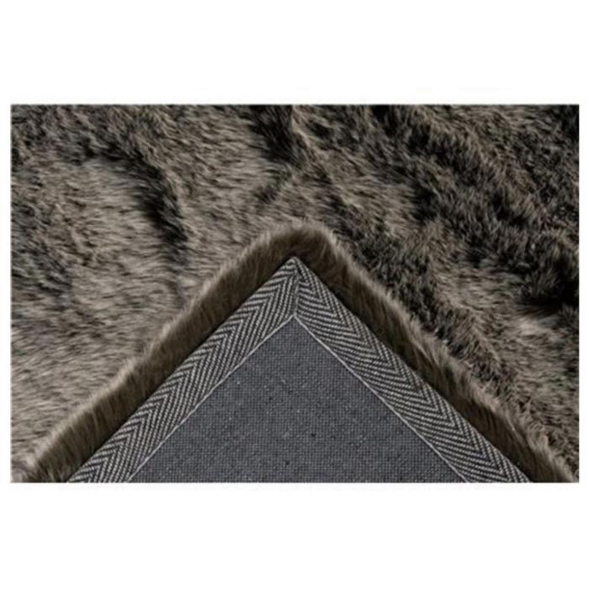 Paris Prix Tapis Imitation Fourrure à Poils Longs  Tender  Vert