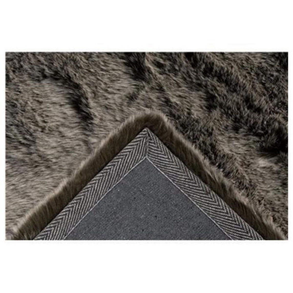 Paris Prix Tapis Imitation Fourrure à Poils Longs  Tender  Vert