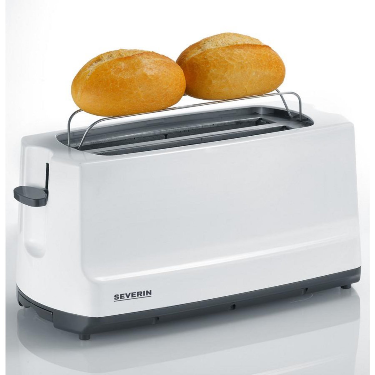 SEVERIN Grille-pains 2 fentes 1400w gris/blanc - at 2234