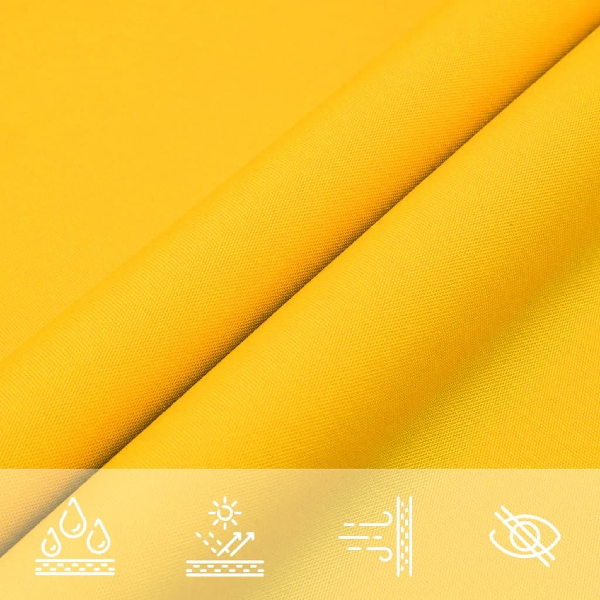 Voir la diapositive 5 : VIDAXL Voile de parasol tissu oxford rectangulaire 2x4,5 m jaune