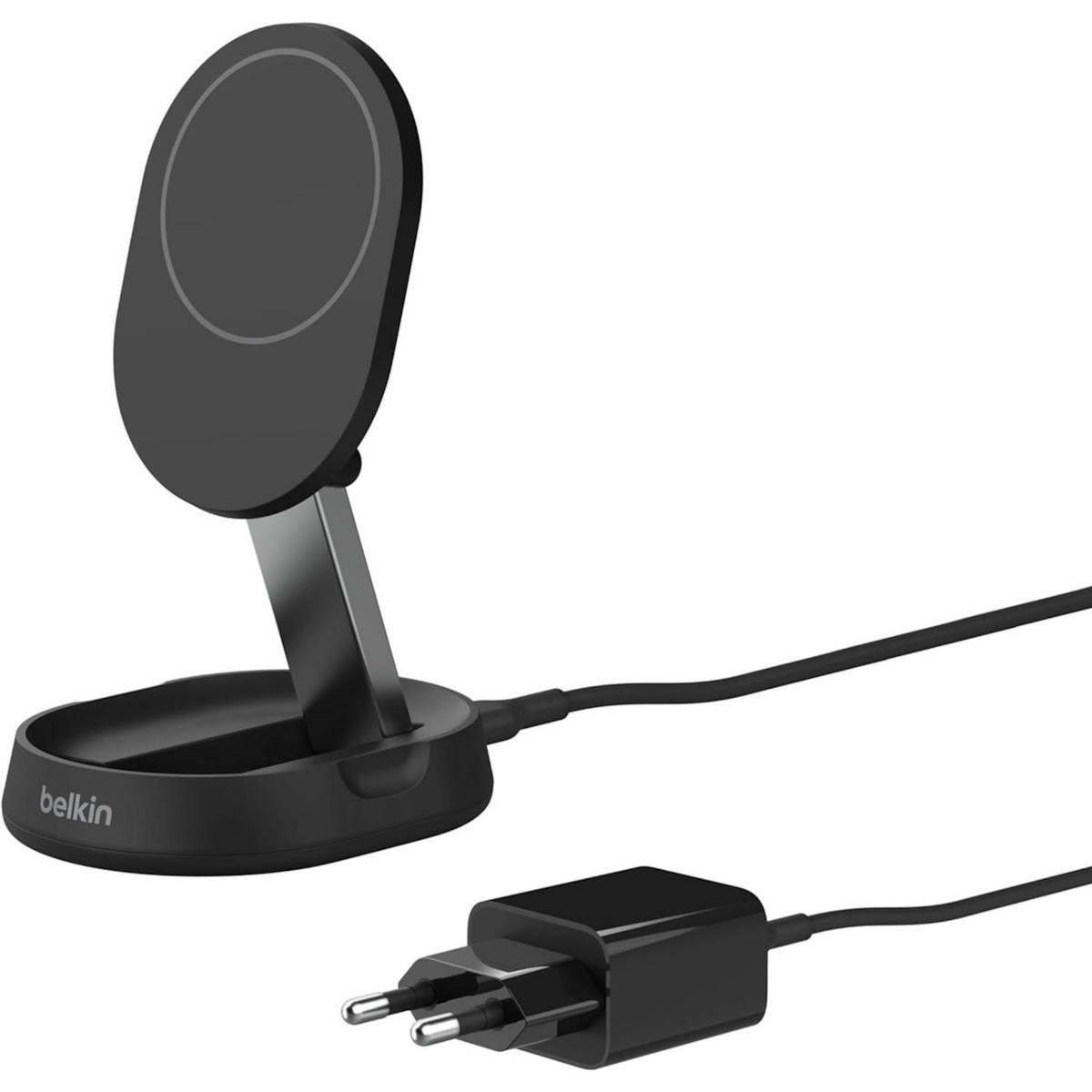 Belkin Chargeur induction support recharge 15W 2 en 1 pliable
