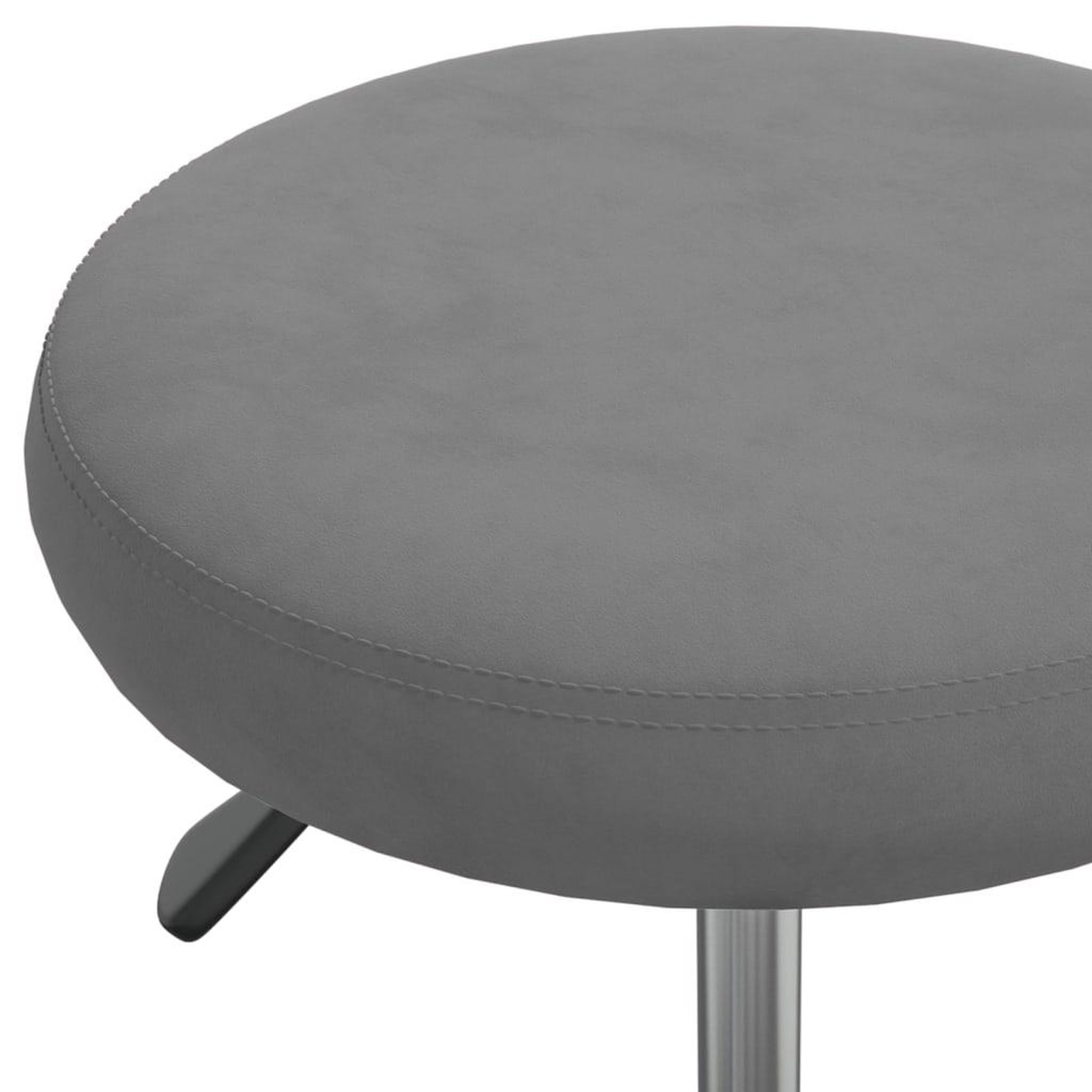 Voir la diapositive 5 : VIDAXL Chaise de salle a manger Gris fonce Velours