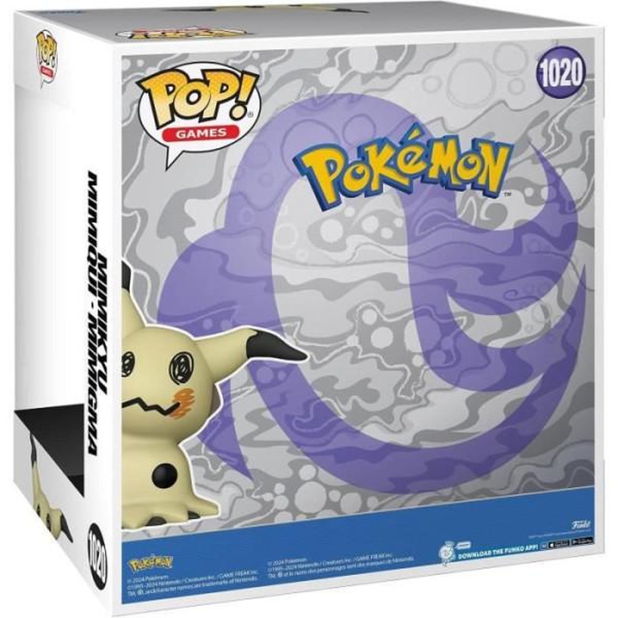 Voir la diapositive 2 : Funko Figurine funko pop! Jumbo games : pokémon – mimikyu 1020