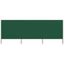 Voir la diapositive 3 : VIDAXL Paravent 3 panneaux Tissu 400 x 120 cm Vert