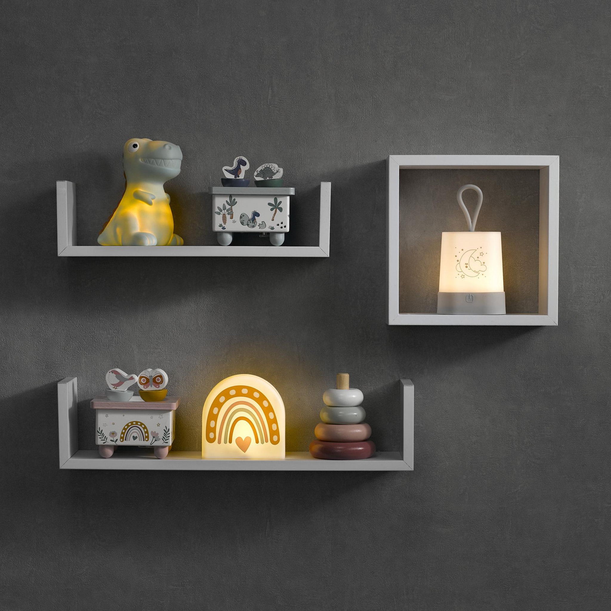 Voir la diapositive 3 : Eden Veilleuse led nomade dino design et moderne