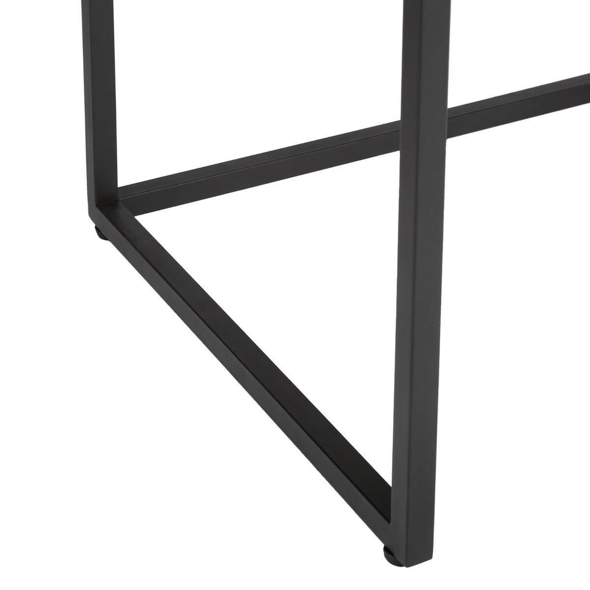 Voir la diapositive 4 : ATMOSPHERA Lot de 3 tables d'appoint gigognes  edena  50cm naturel
