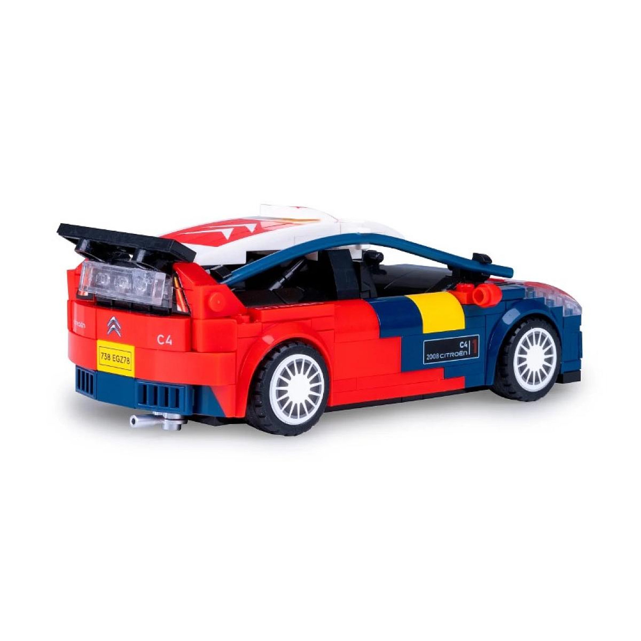 Voir la diapositive 2 : Jamara CaDA Citroën C4 WRC 2008 1:24 Bricks