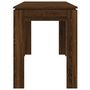 Voir la diapositive 5 : VIDAXL Table a dîner Chene marron 120x60x76 cm bois d'ingenierie