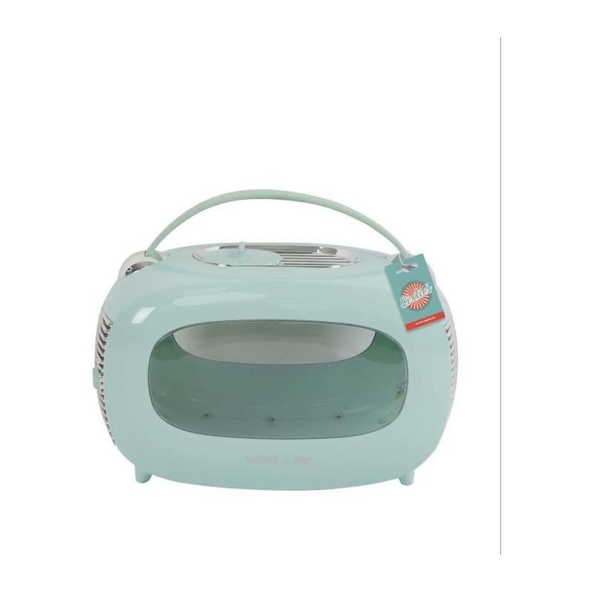 Voir la diapositive 3 : M PETS Caisse de transport - M PETS - SIXTIES Classic - Poignée - Sac a dos - Ouverture arriere - 5 kg max - Bleu