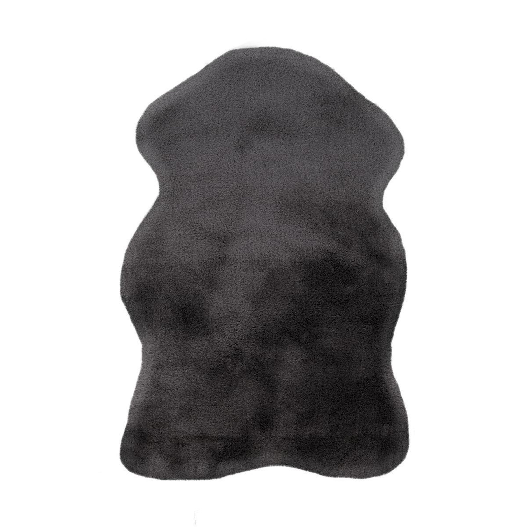 Paris Prix Tapis déco  sheep  60x90cm anthracite